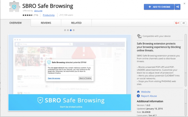 sbro safe browsing là gì-0