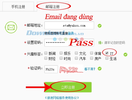 đăng ký weibo không cần số điện thoại-0