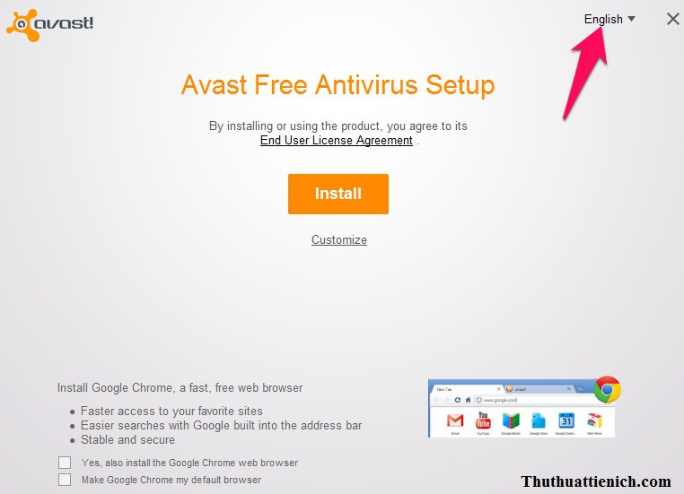 cách cài avast free antivirus 2016-0
